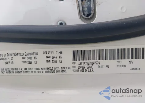 2007 Jeep Compass from USA, damaged, VIN 1J8FT47W07D107774